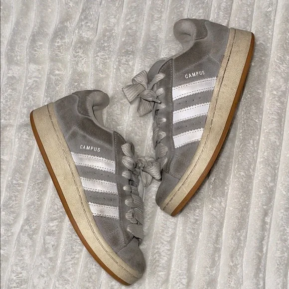 adidas gazelle silver green womens adidas Campus 00s Grey White main image 1